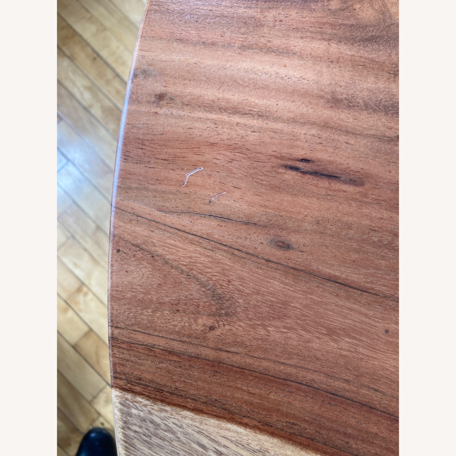 Natural Wood Dining Table - image-4
