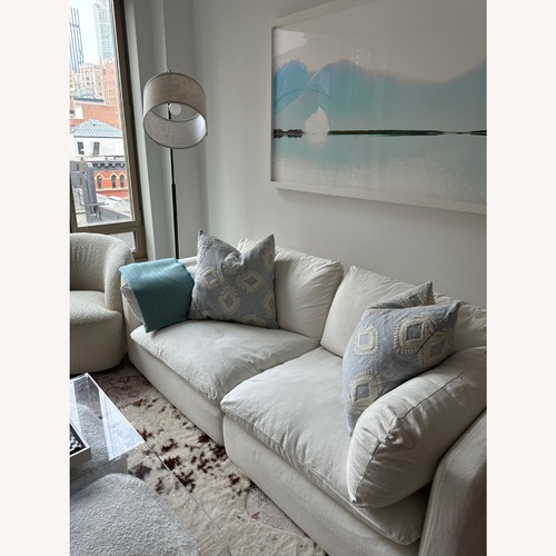 Used West Elm Hampton White Modular Sofa for sale on AptDeco