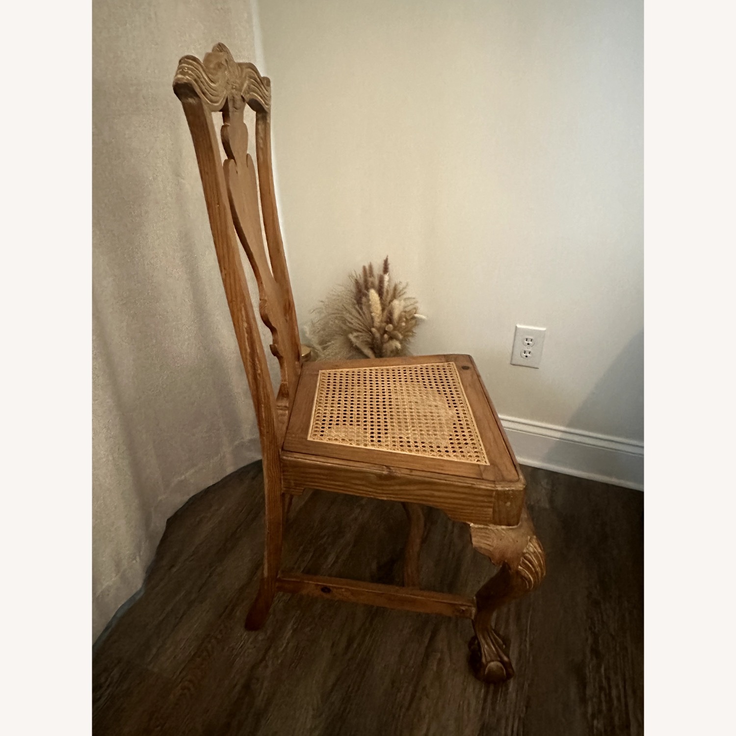 Light Brown Antique Chair - image-2