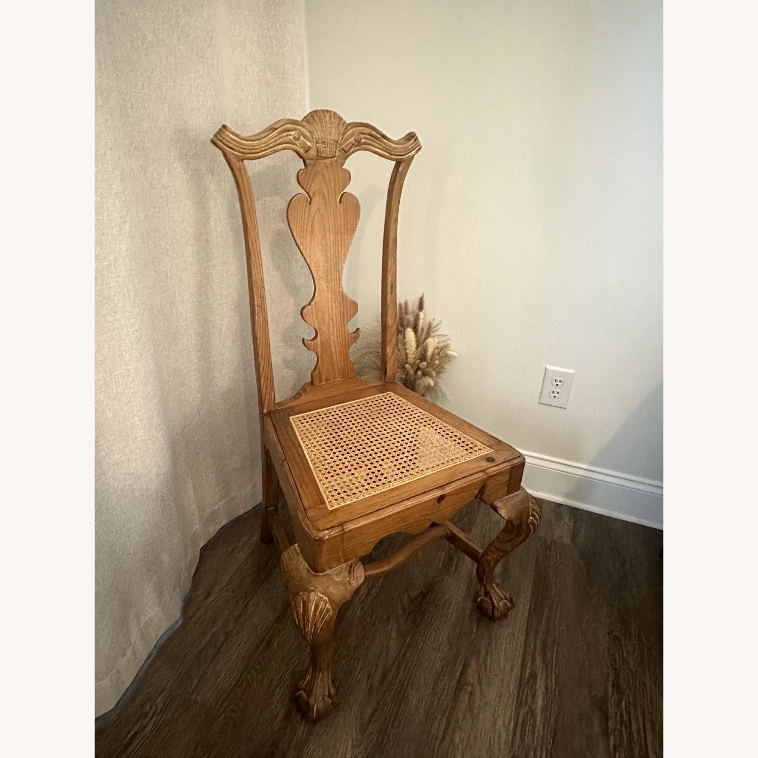 Light Brown Antique Chair - image-3