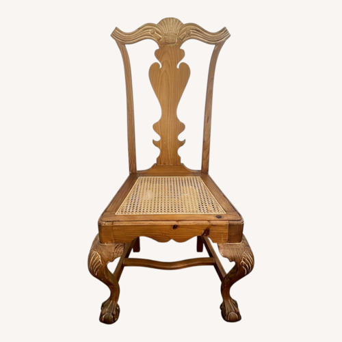 Used Light Brown Antique Chair for sale on AptDeco