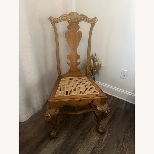 Used Light Brown Antique Chair for sale on AptDeco