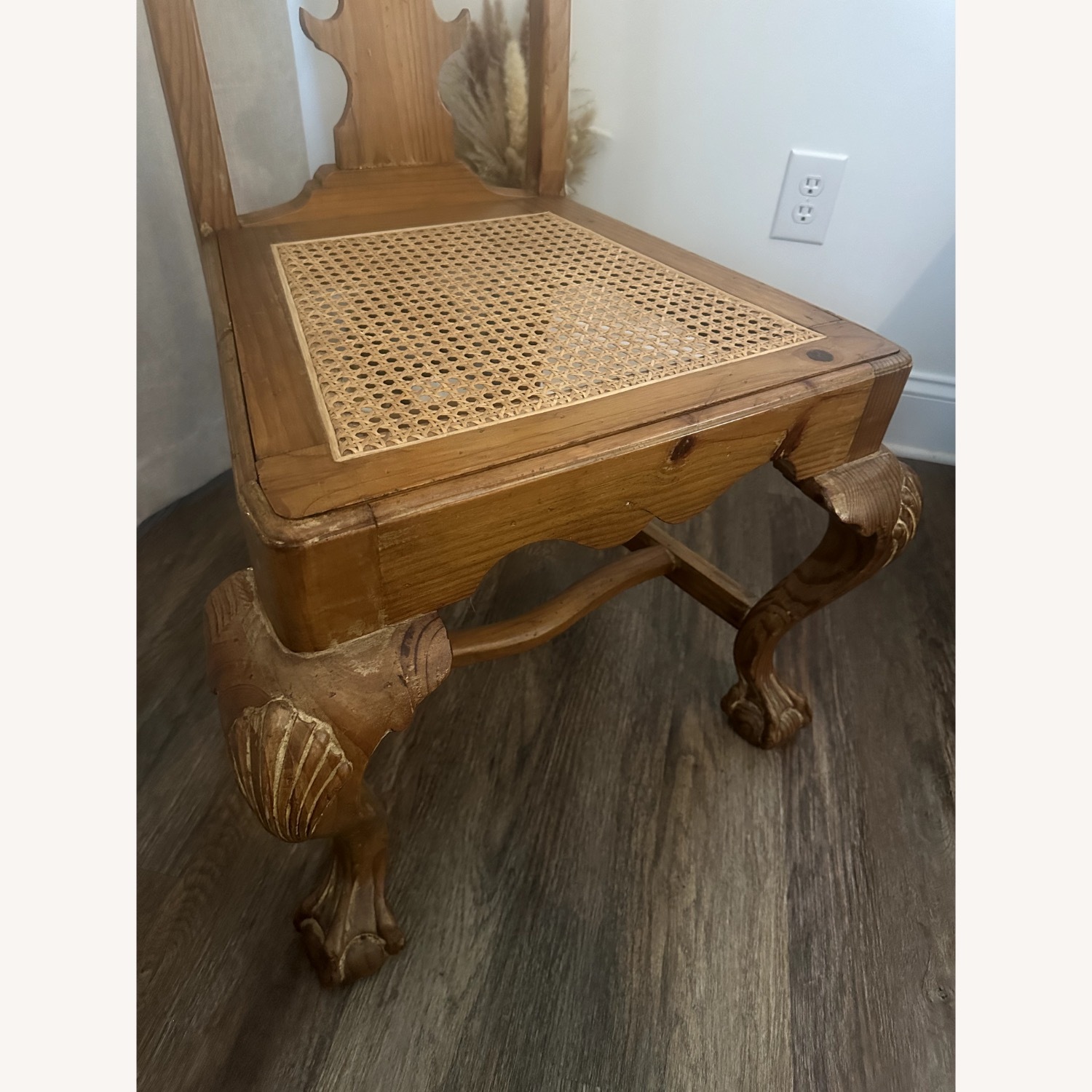 Light Brown Antique Chair - image-4