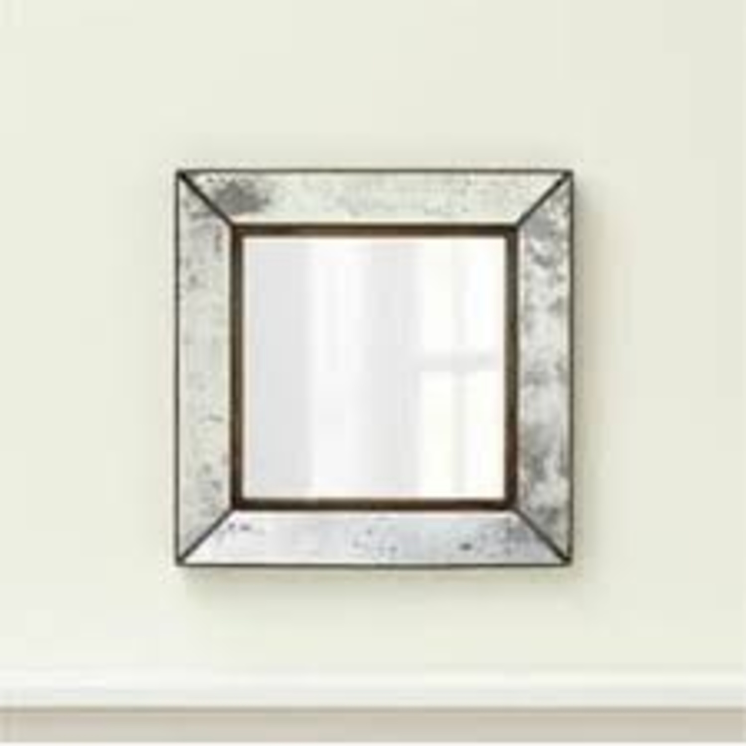 Crate & Barrel Dubois 6 Pc Wall Mirrored Glass - image-9