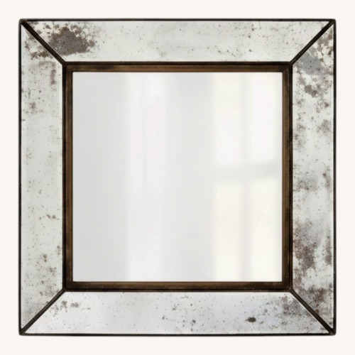 Used Crate & Barrel Dubois 6 Pc Wall Mirrored Glass for sale on AptDeco