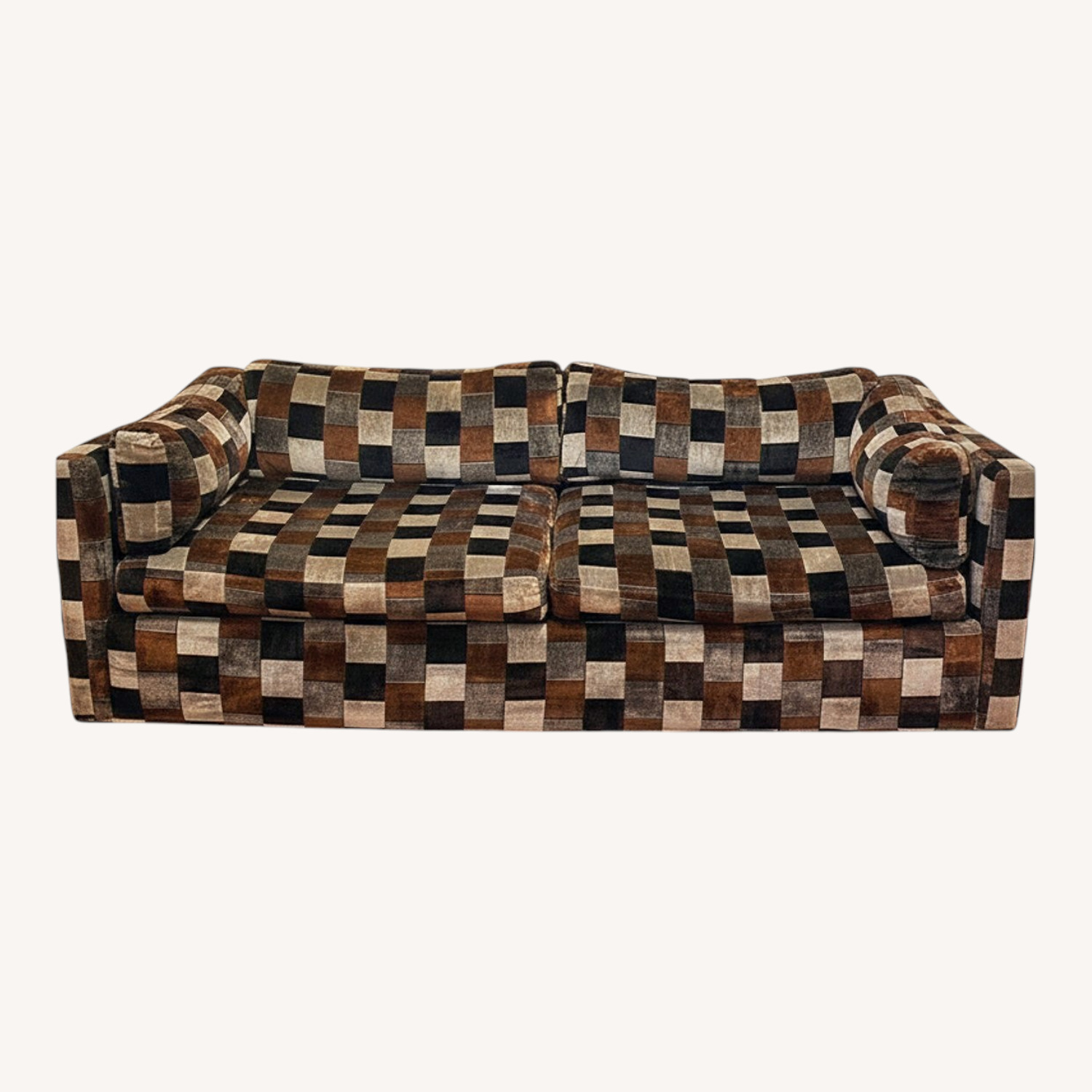 Vintage/Antique Finds Dark Brown 3+ Seater Sofa - image-0