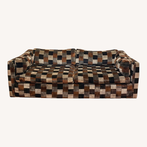 Used Vintage/Antique Finds Dark Brown 3+ Seater Sofa for sale on AptDeco