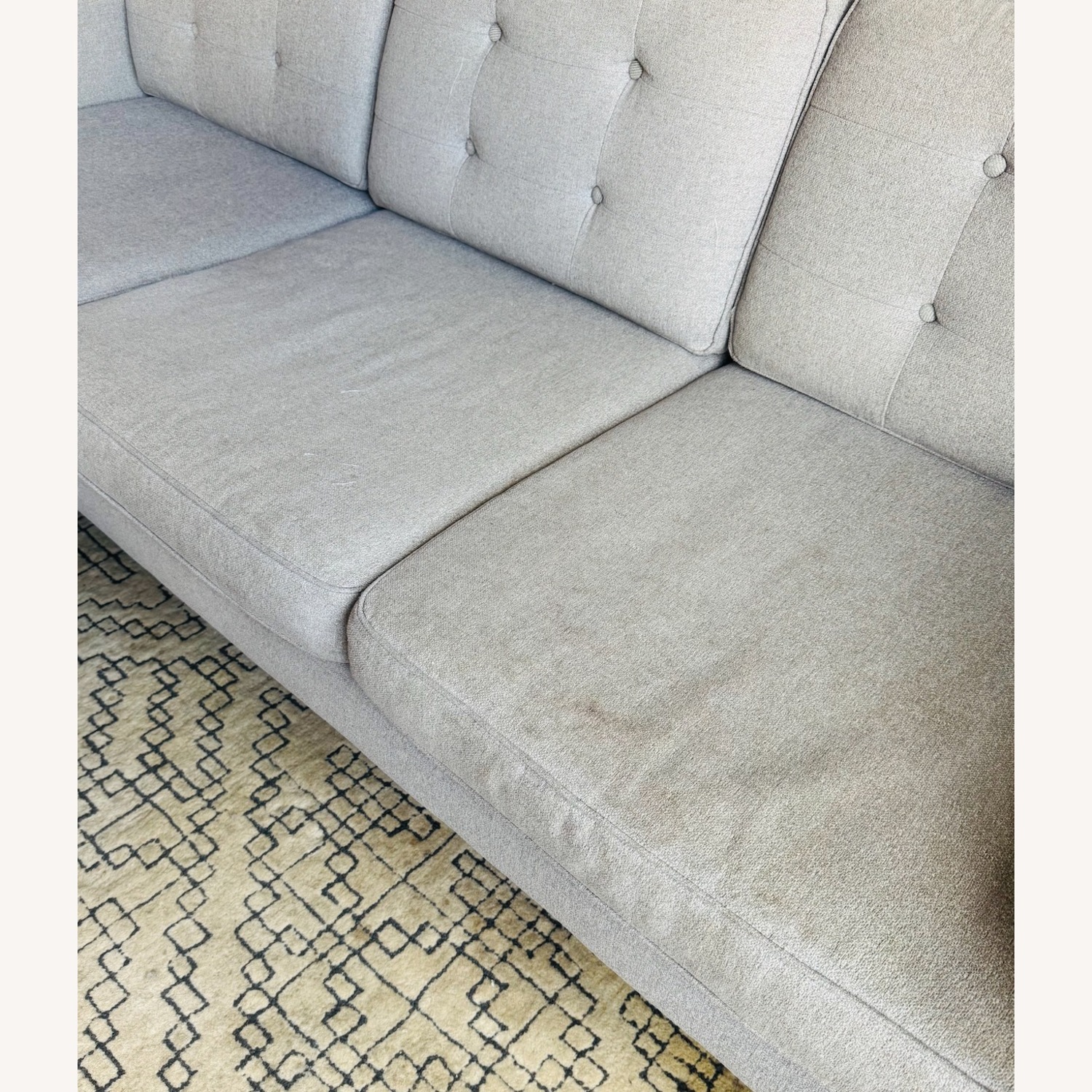 West Elm Drake 2 Piece Chaise Sectional  - image-7