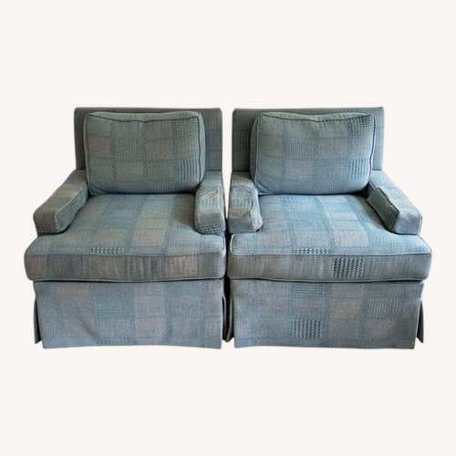 Used Custom Nina Campbell Fabric Chair for sale on AptDeco