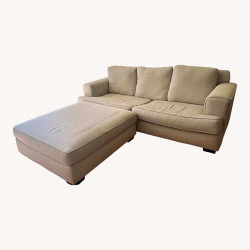 Used Raymour & Flanigan Sofa sectional beige  for sale on AptDeco