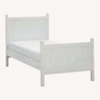 Pottery Barn Kids Camp White Wood Full Bed