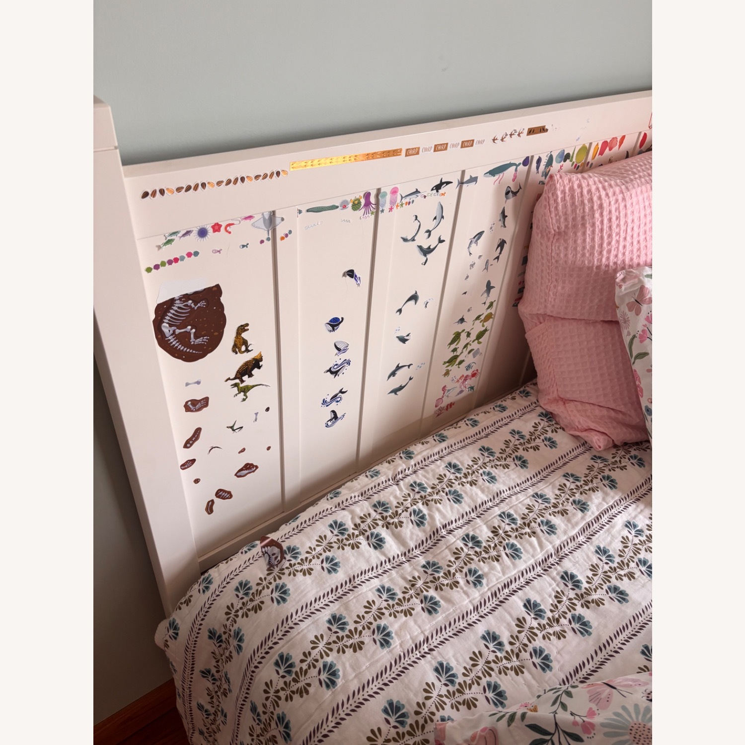 Pottery Barn Kids Camp White Wood Full Bed - image-3