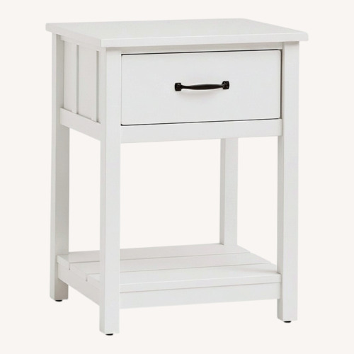 Used Pottery Barn Kids white Camp Nightstand for sale on AptDeco