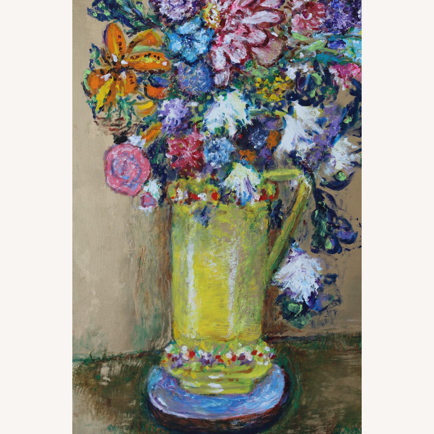 Original Oil / Acrylic Painting - Love of Flowers - image-2