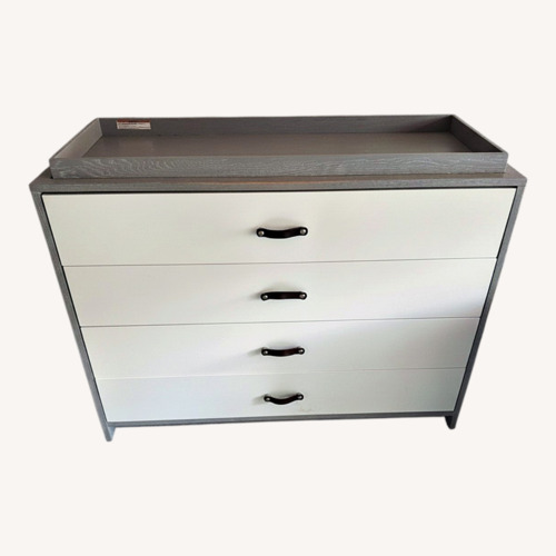 Used DucDuc Light Gray Wood Dresser for sale on AptDeco