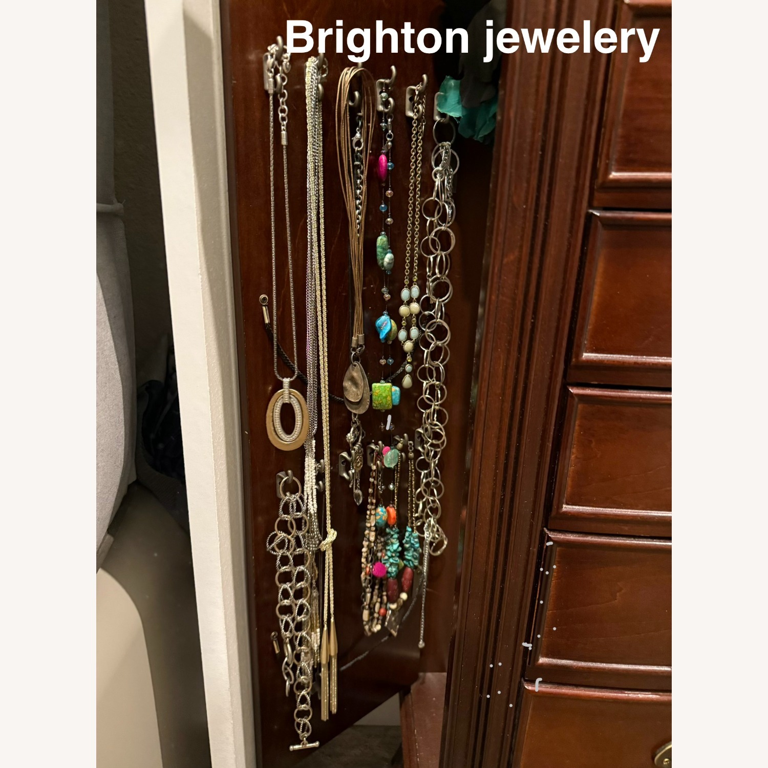 Solid Cherry Wood Jewelry Dresser - image-2