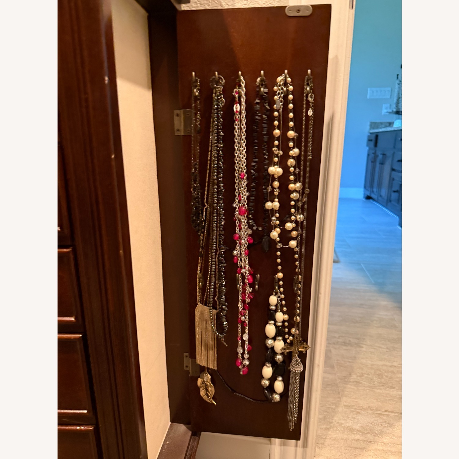 Solid Cherry Wood Jewelry Dresser - image-3