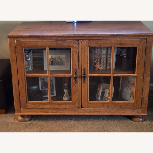 Used Broyhill Heirloom Media/Book Case for sale on AptDeco