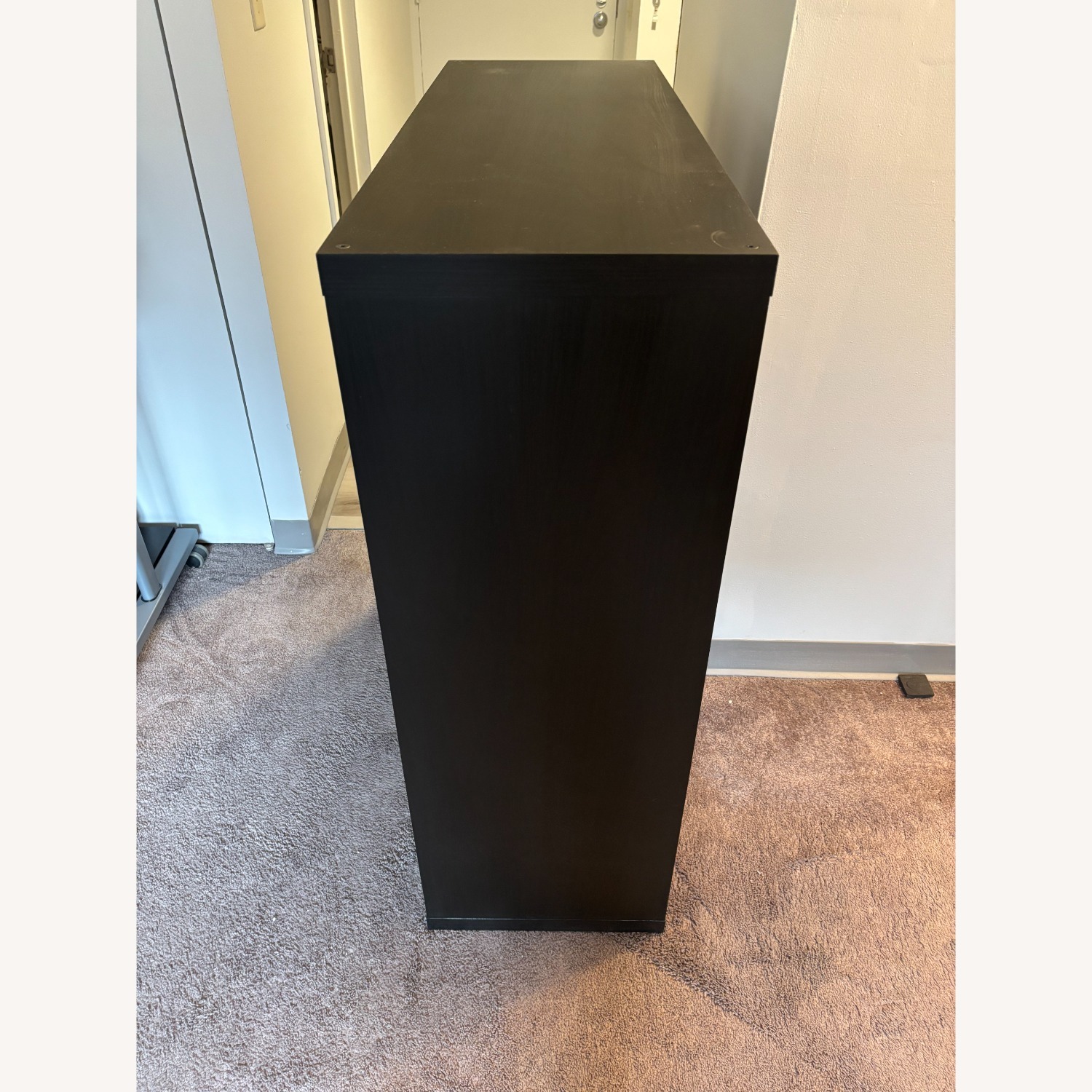 IKEA Kallax Dark Brown Wood Bookcase - image-3