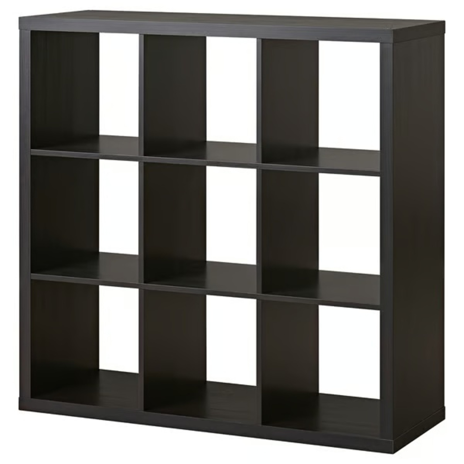 IKEA Kallax Dark Brown Wood Bookcase - image-4