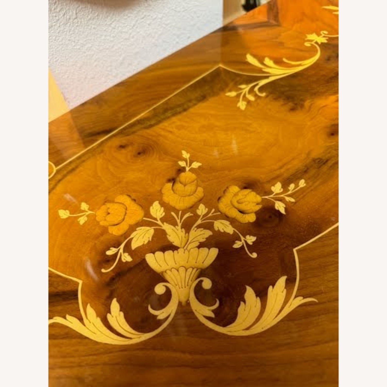 Vintage Italian Sorrento Sofa/Entry Table - image-4
