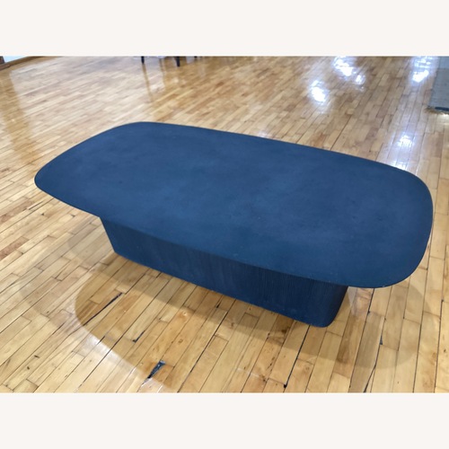 Used CB2 Cast Metal Coffee Table for sale on AptDeco