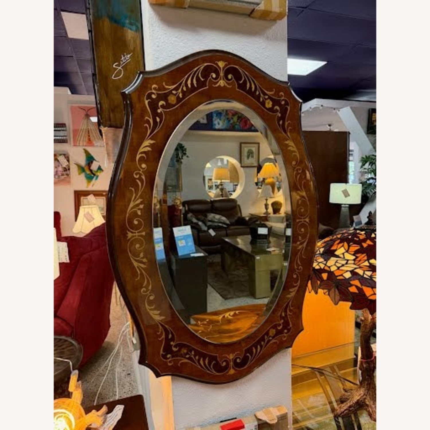 Antique Italian Wall Mirror - image-4