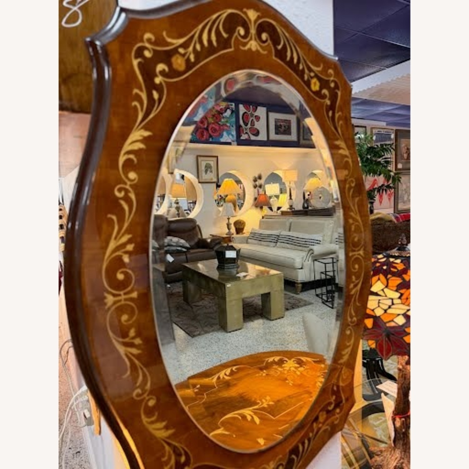 Antique Italian Wall Mirror - image-2