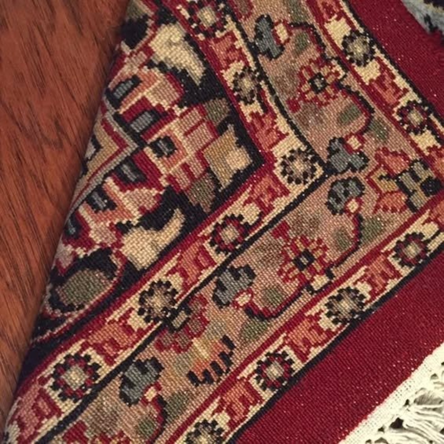 Red Area Rug 7.9' x 11.2' - image-1