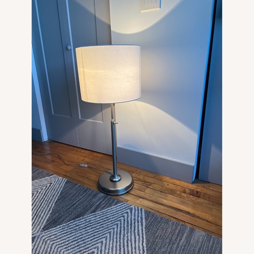 Used IKEA Milleryr White Table Lamp for sale on AptDeco