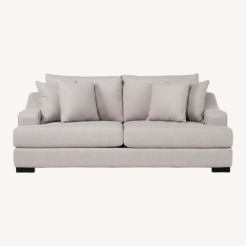 Used Living Spaces Lodge Light Gray 3+ Seater Sofa for sale on AptDeco