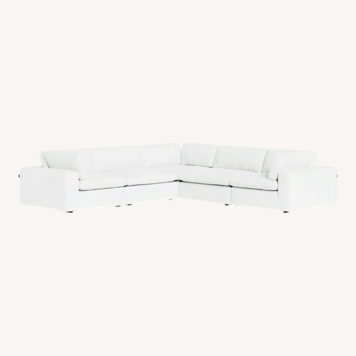 Used Bloom Sectional Modular Sofa White Modani for sale on AptDeco