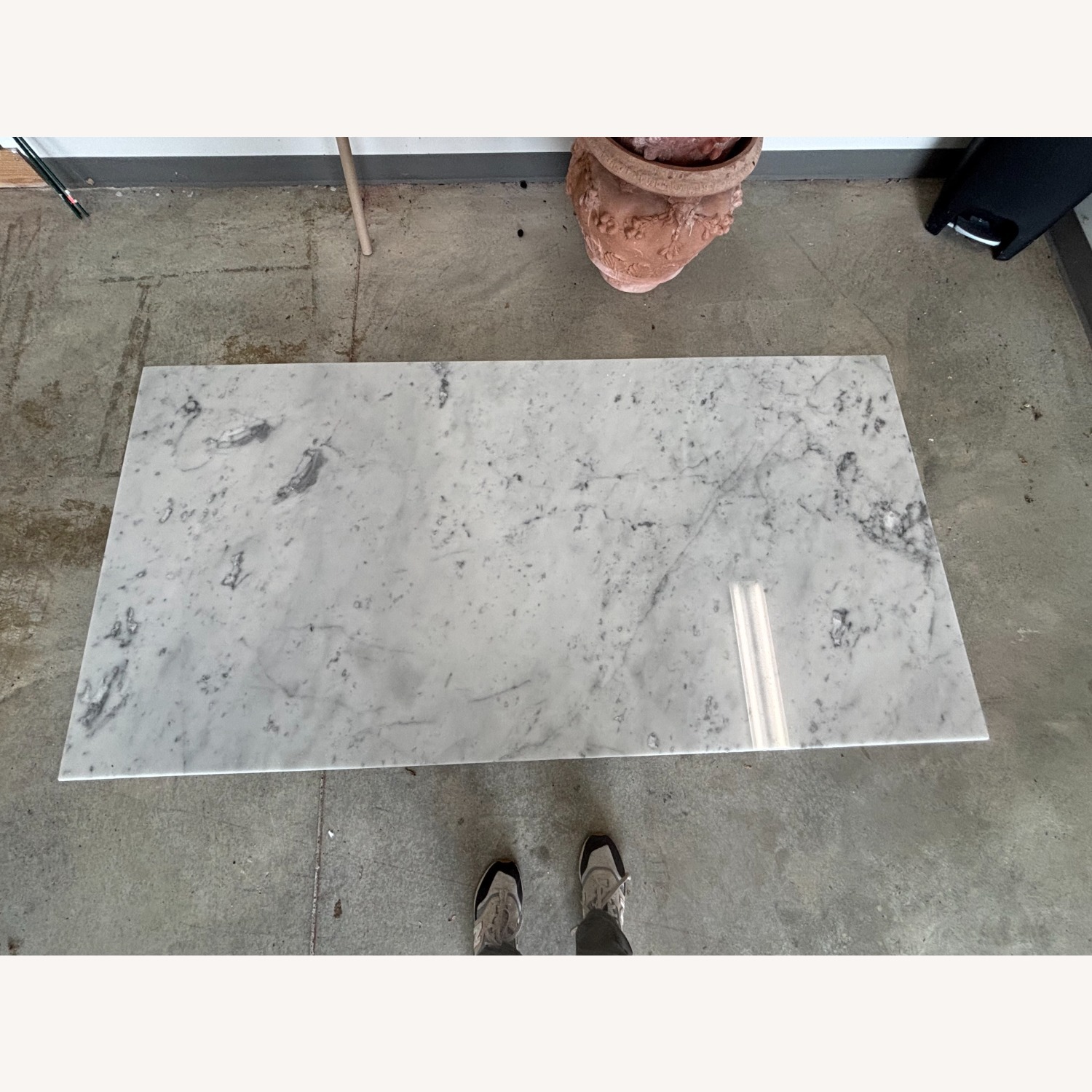 Room & Board Parsons Marble Desk - image-3