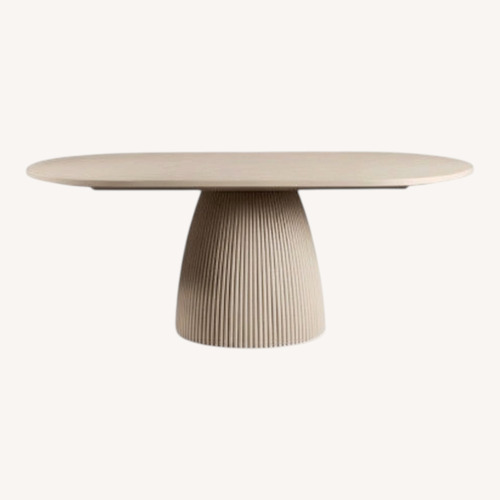 Used Modani Oxford Dining Table Alabaster for sale on AptDeco