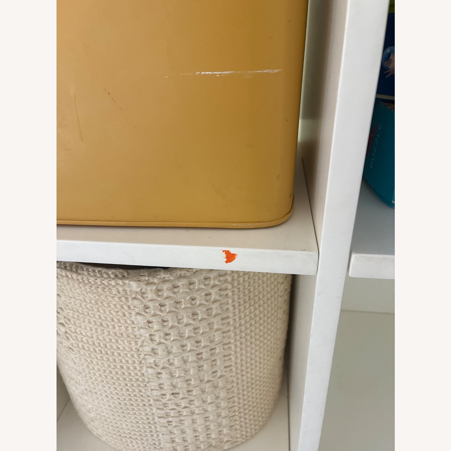 Crate & Kids Bookcase White Wood 8-Cube  - image-4