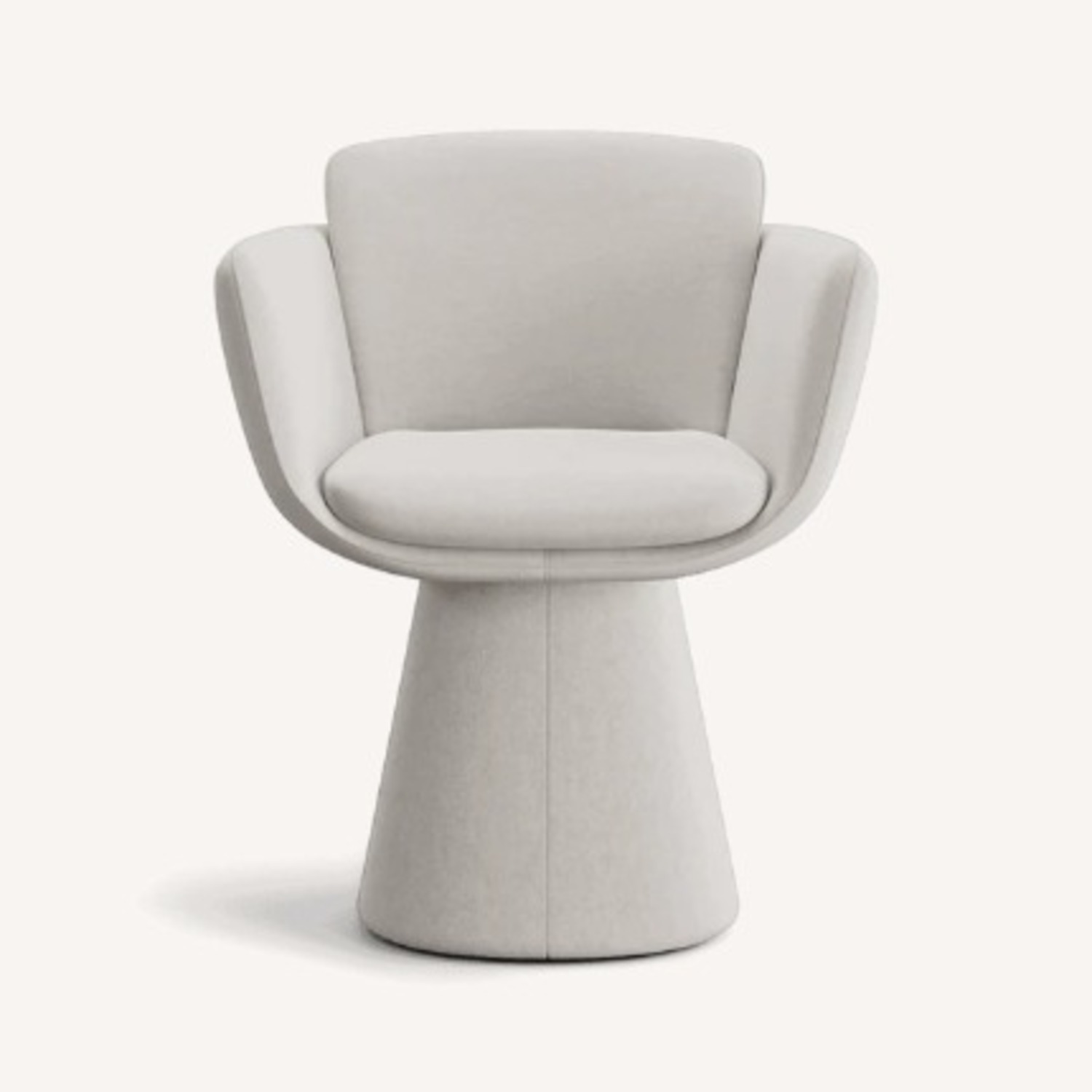 Modani Rune Swivel Dining Chairs in Beige - image-1