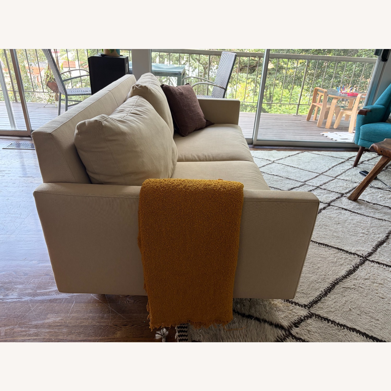 Room & Board Natural Fabric 3+ Seater Sofa - image-2