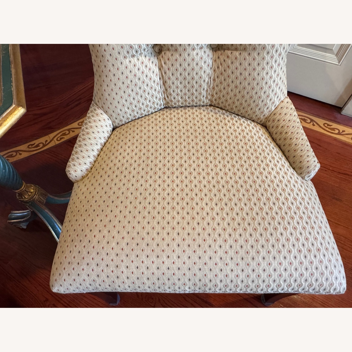 Ballard Designs (2) Tufted Accent Chairs - image-4