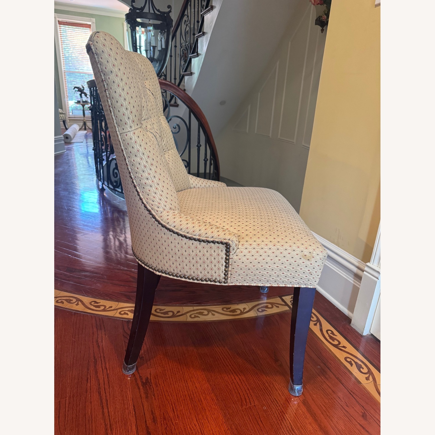 Ballard Designs (2) Tufted Accent Chairs - image-2