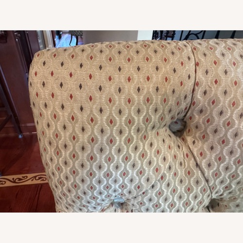 Used Ballard Designs (2) Tufted Accent Chairs for sale on AptDeco