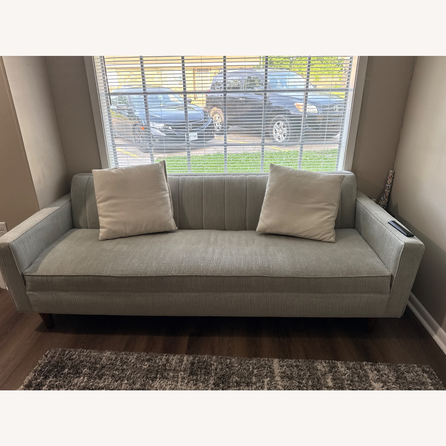 Light Gray Sofa - image-1
