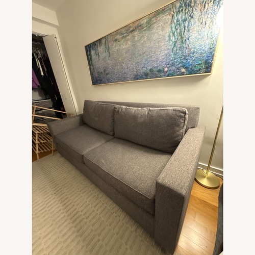 Used West Elm Henry Dark Gray Henry Queen Sleeper Sofa for sale on AptDeco