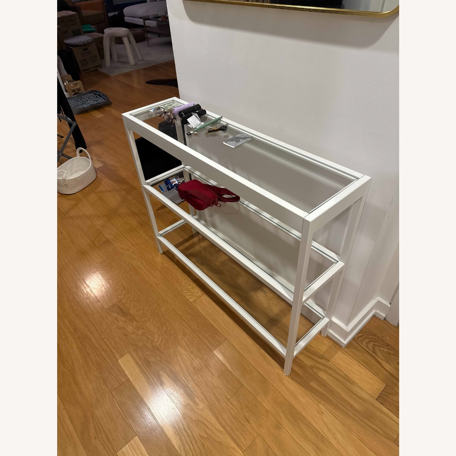 Wayfair Mercer41 Alexis White Metal Sideboard - image-2