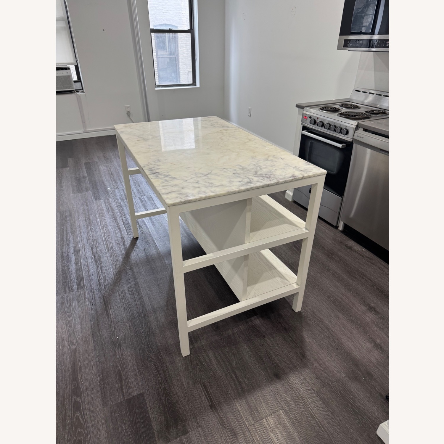 West Elm Frame Kitchen Console - Marble - image-6