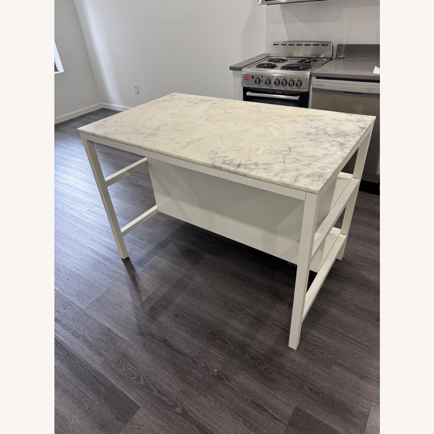 West Elm Frame Kitchen Console - Marble - image-2