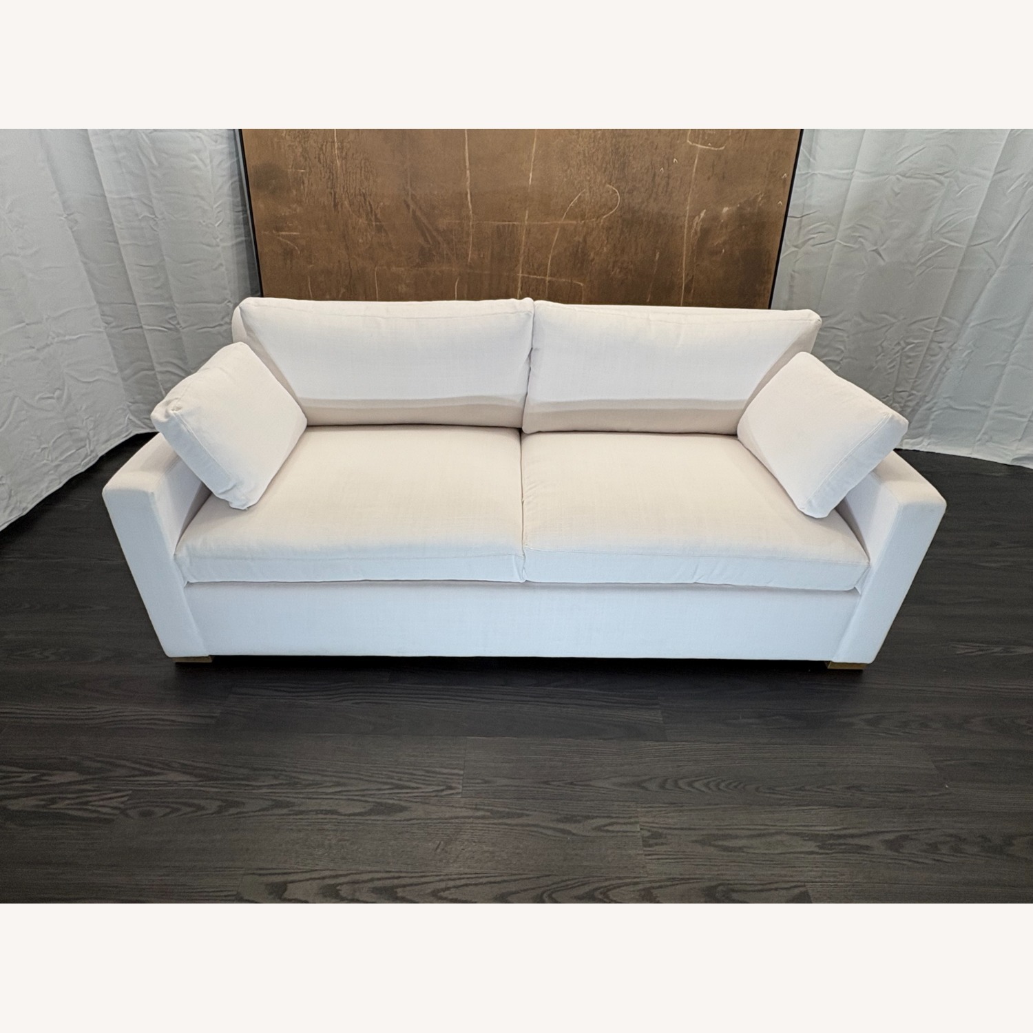 Restoration Hardware Belgian Track Arm Sofa – 7' Luxe Depth - image-5