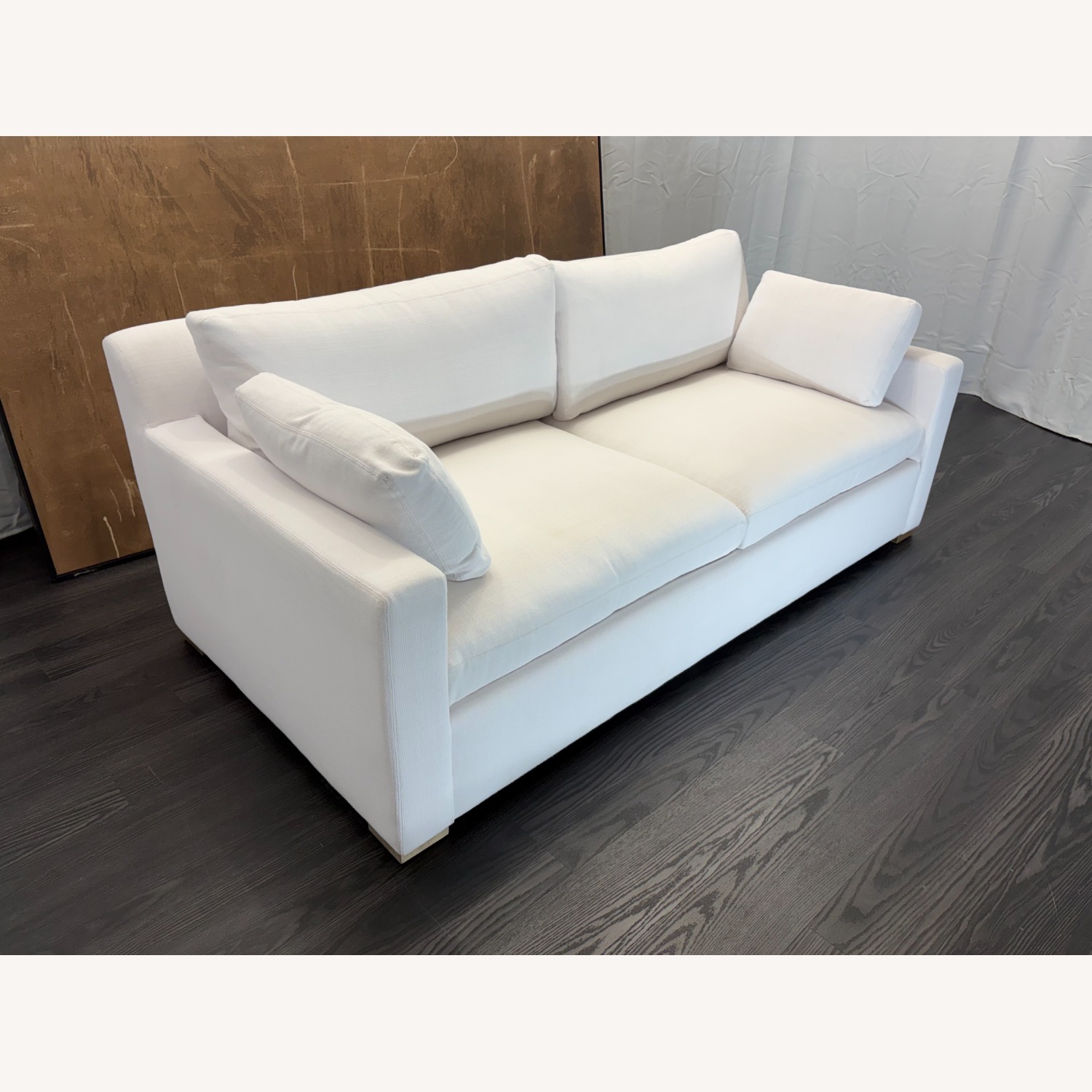 Restoration Hardware Belgian Track Arm Sofa – 7' Luxe Depth - image-14