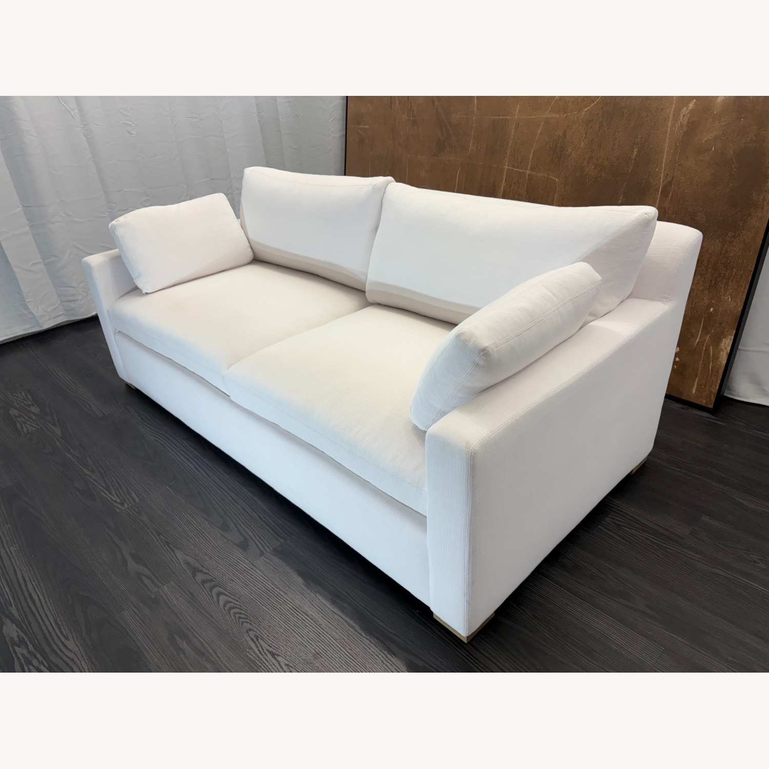 Restoration Hardware Belgian Track Arm Sofa – 7' Luxe Depth - image-17
