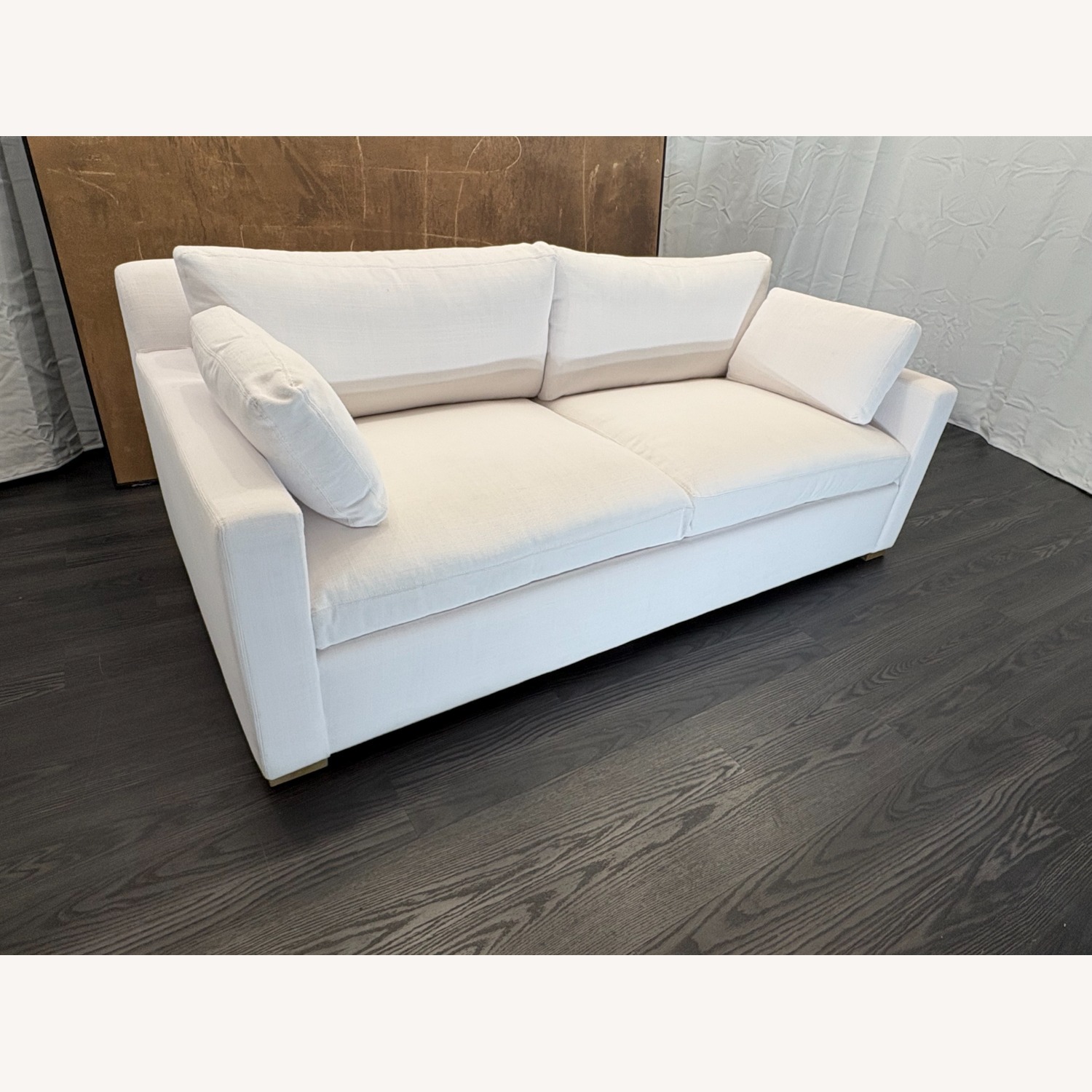Restoration Hardware Belgian Track Arm Sofa – 7' Luxe Depth - image-2