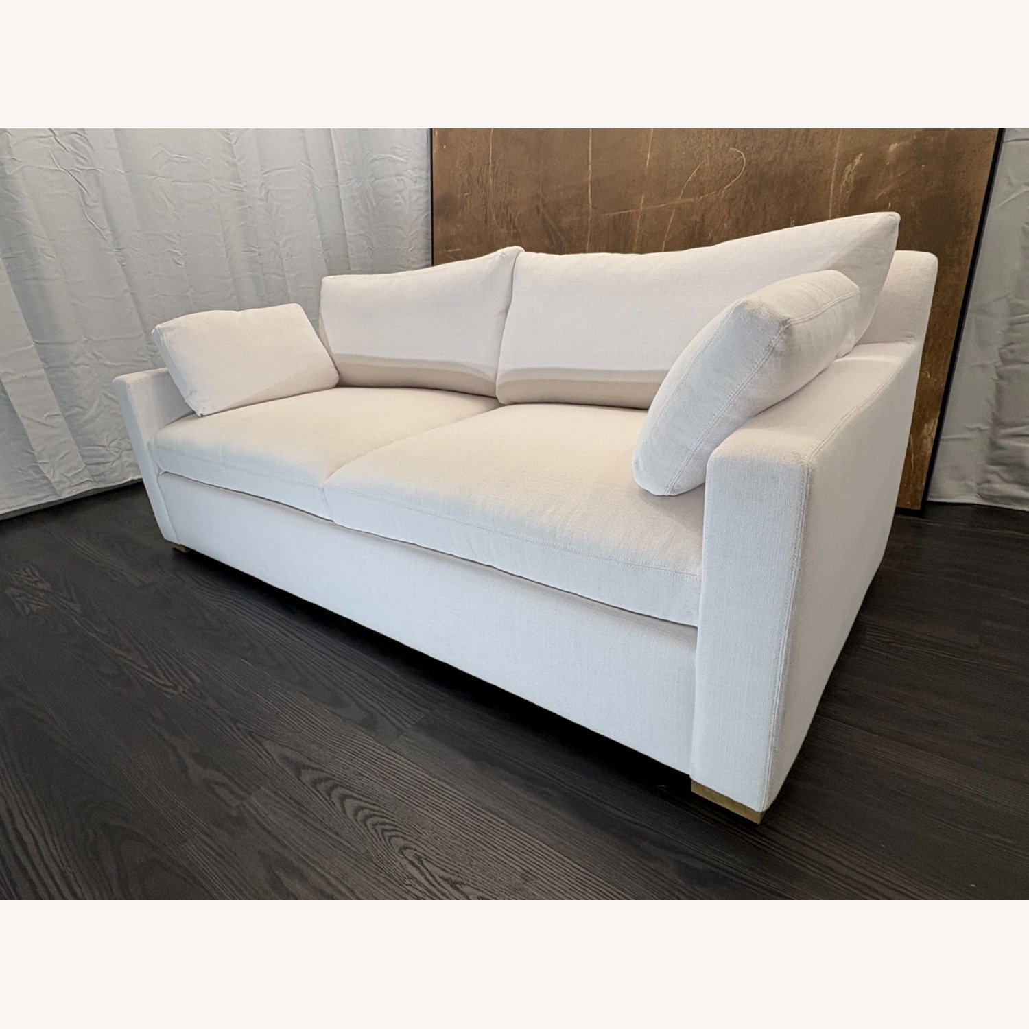 Restoration Hardware Belgian Track Arm Sofa – 7' Luxe Depth - image-8